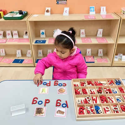 Practicing our letters Photo